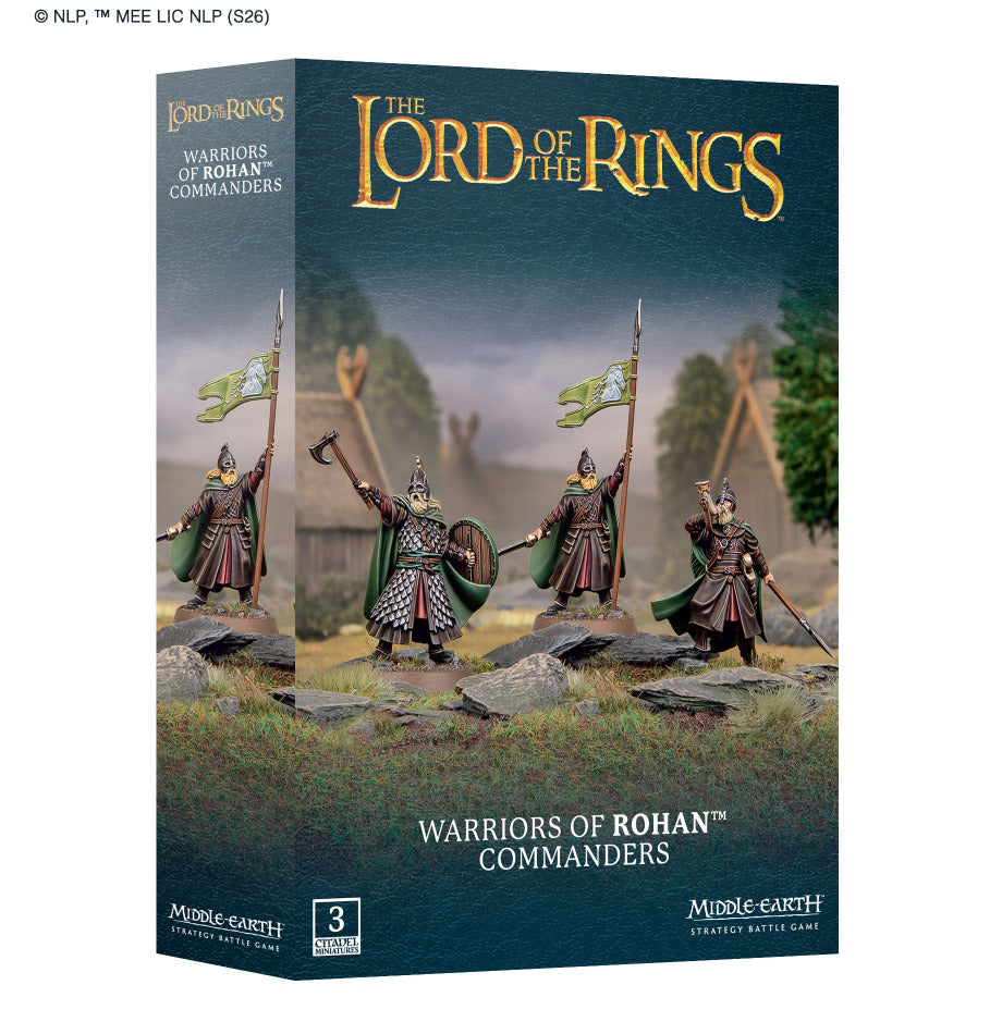 The Lord of the Rings - Warriors of Rohan Commanders