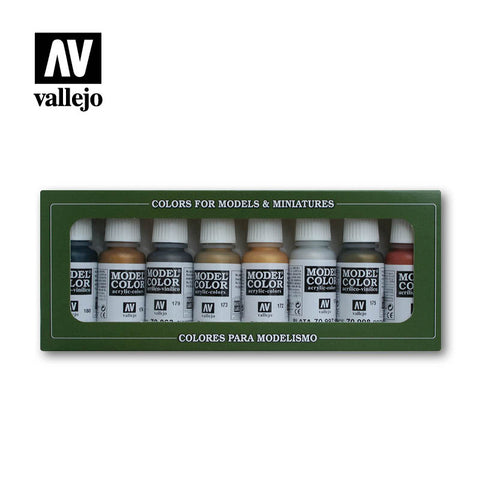 Model Color Set: Metallic Colors (8)