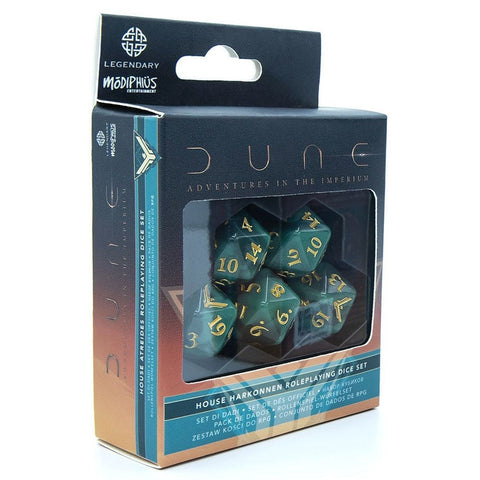Dune RPG: Dice Set - Atreides