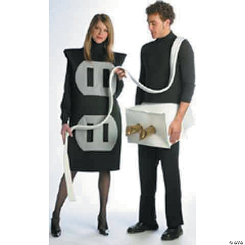 Adult Plug & Socket Couples Costume
