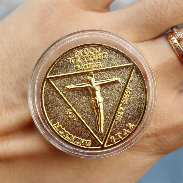 Lucifer Morningstar Satanic Pentecost Cosplay Coin