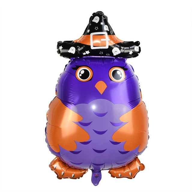 Halloween Pumpkin Ghost Spider Balloons