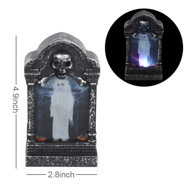 Gravestone Shape Halloween LED Light