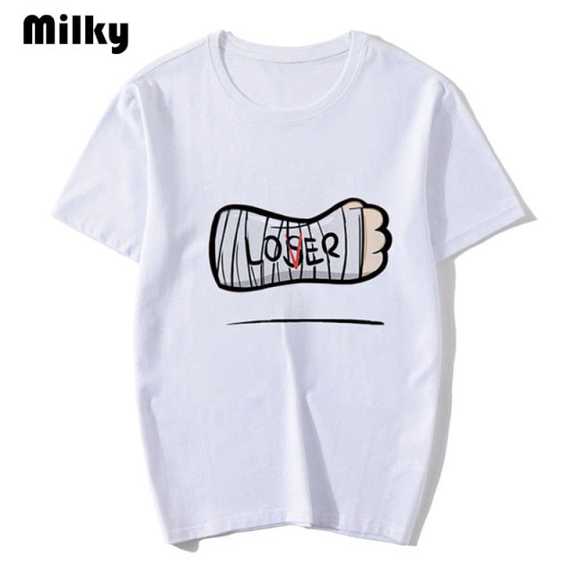 Casual Short Sleeve It Inspired T-Shirt