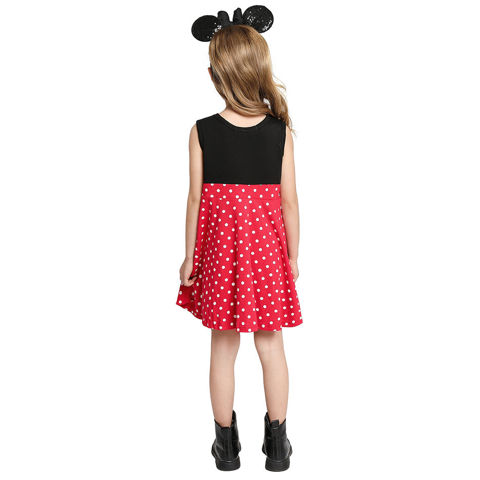 Mickey Princess Dress For Halloween Cosplay