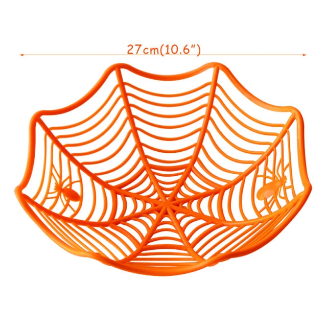 Spider Web Bowl For Halloween Decoration