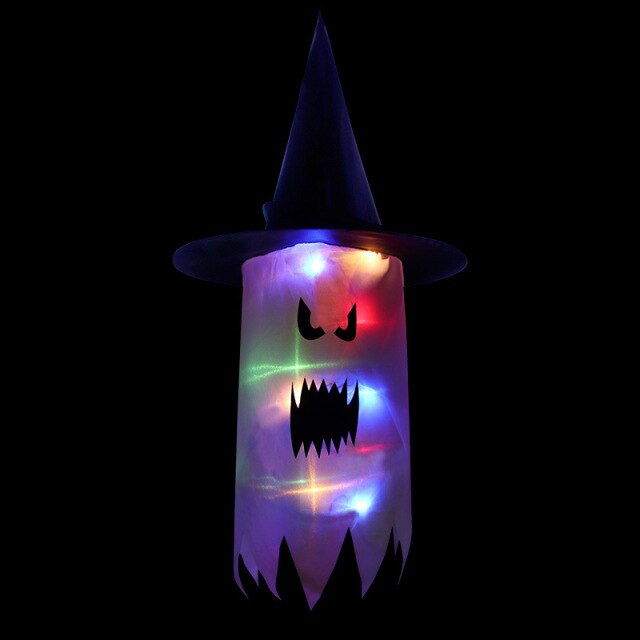 LED Witch Hats Halloween Decoration