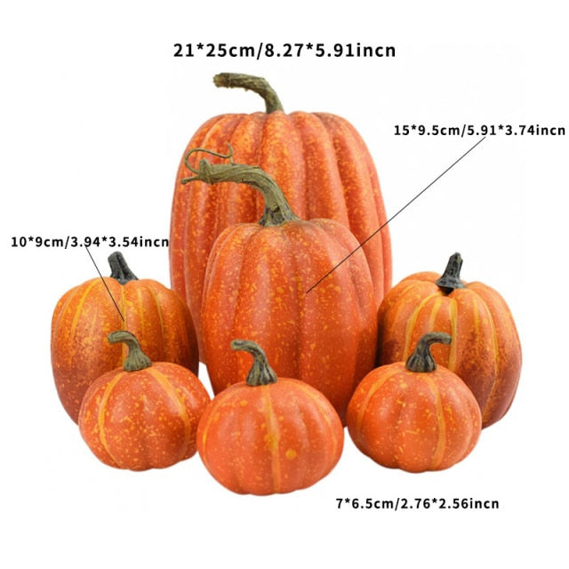 Artificial Pumpkin Halloween Decoration