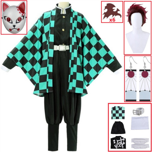 Demon Slayer Kimetsu Costume For Halloween