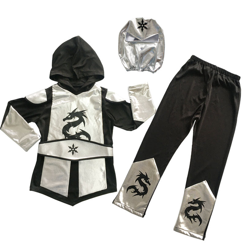 Ninja Cosplay Boys Girls Halloween Children Dress