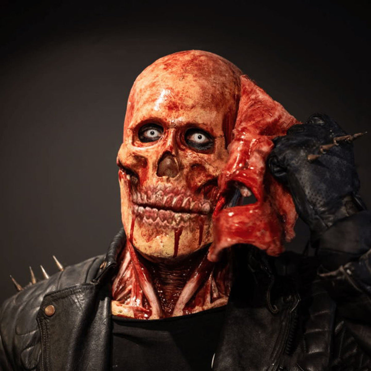 Halloween Double Layer Ripped Mask