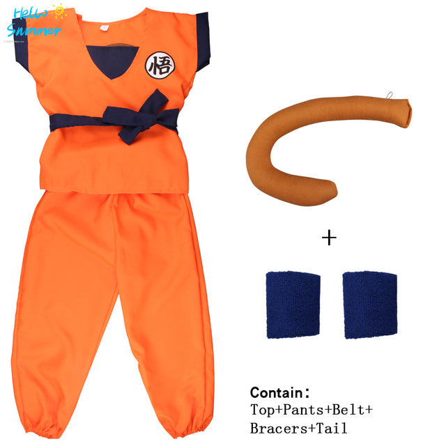 Kids' Goku Costume For Halloween