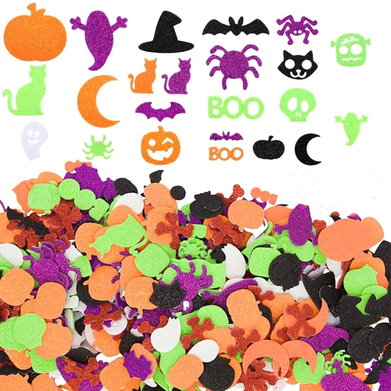 Self-Adhesive Craft Halloween Foam Stickers