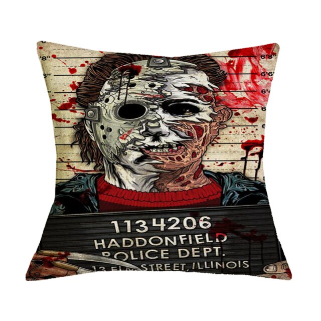 Chucky Jason Themed Sofa Pillowcase
