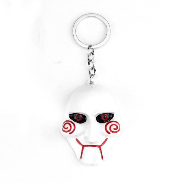 Horror Movie Saw Mask Keychain