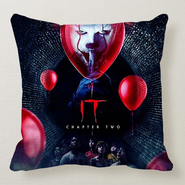 IT Horror Movie Themed Pillow Case