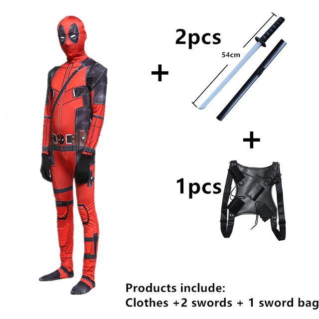 Deadpool Superhero Costume For Kids