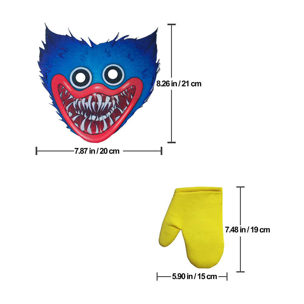 Scary Jumpsuit With Gloves And Mask For Kids