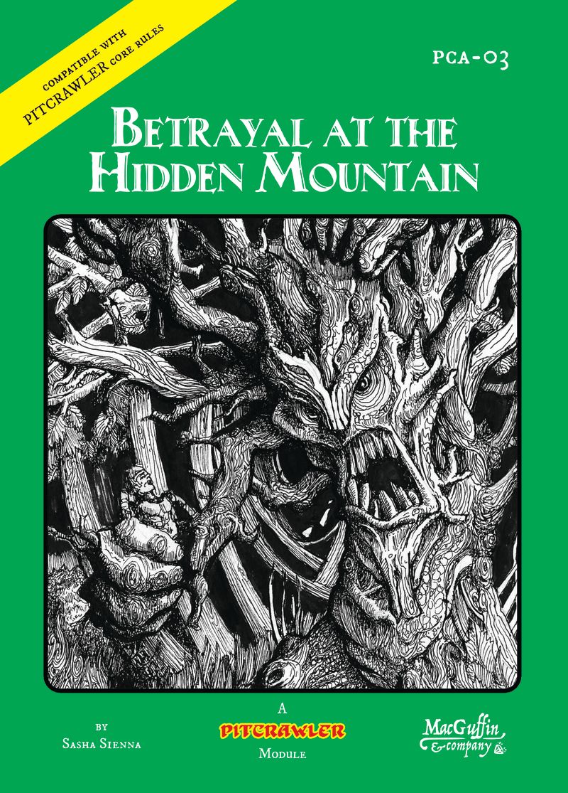 Pitcrawler RPG: Betrayal at the Hidden Monument