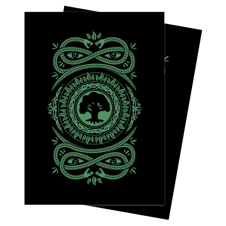 Magic: the Gathering - Mana 7 Forest Deck Protector Sleeves (100ct)