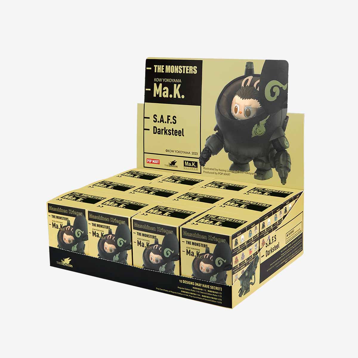 POPMart Labubu THE MONSTERS × Kow Yokoyama Ma.k. Series Blind Box (1 Blind Box)