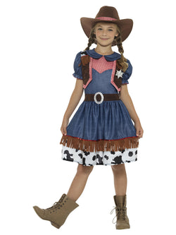 Girl's Texan Cowgirl Costume - The Halloween Spot
