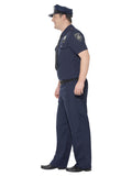 Men's Plus Size Curves NYC Cop Costume