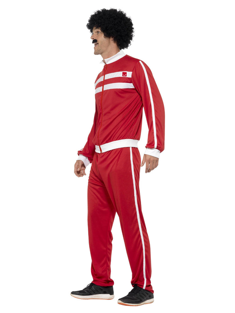 80's Scouser Red Tracksuit, Red Tracksuit