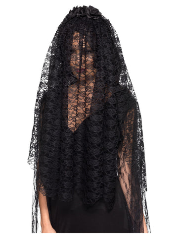 Women's  Black Widow Veil