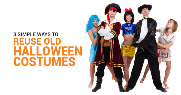 3 Simple Ways to Reuse Old Halloween Costumes