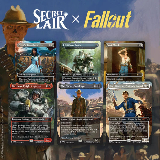SECRET LAIR X FALLOUT®: BEYOND VAULT 33