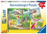Puzzle: Rapunzel, Red Riding Hood, and The Frog Prince