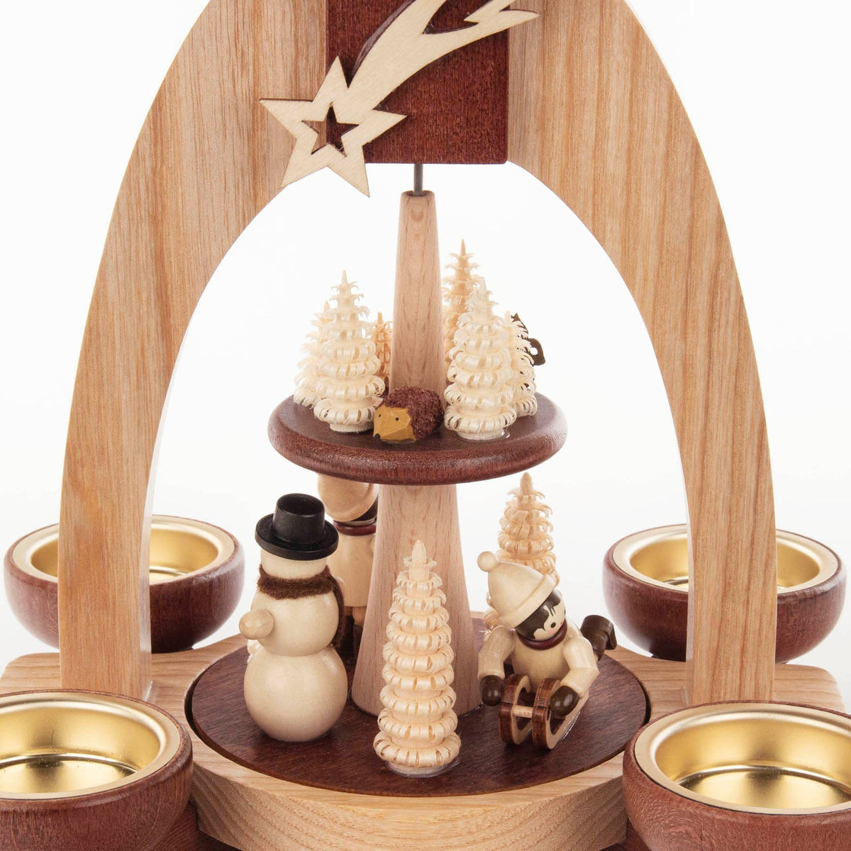 2 Tier Pyramid - Winter Children
