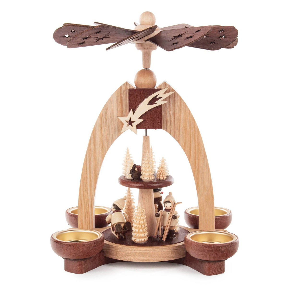 2 Tier Pyramid - Winter Children