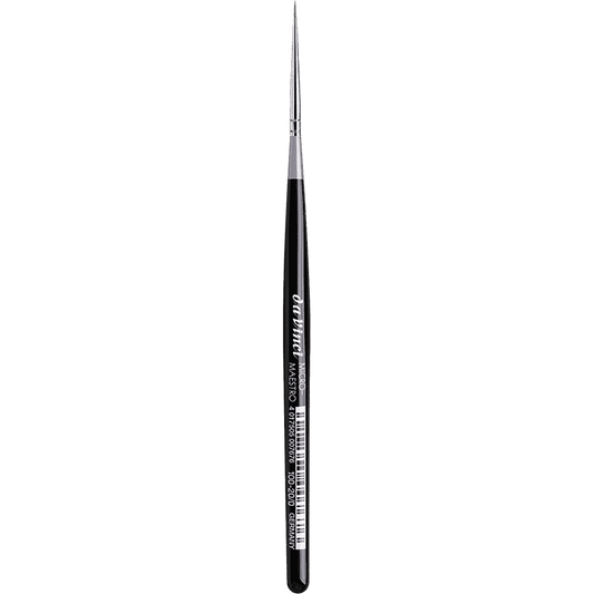 Da Vinci: Micro-Maestro - Kolinsky Red Sable Brush - Series 10 - Size 20/0 - Round