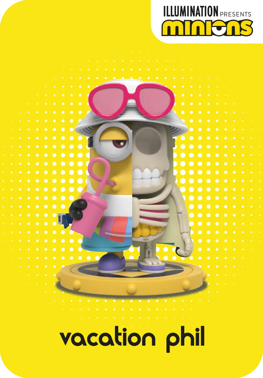 Freeny's Hidden Dissectibles Minions Series 01 - Vacay Edition Blind Box (1 Blind Box)