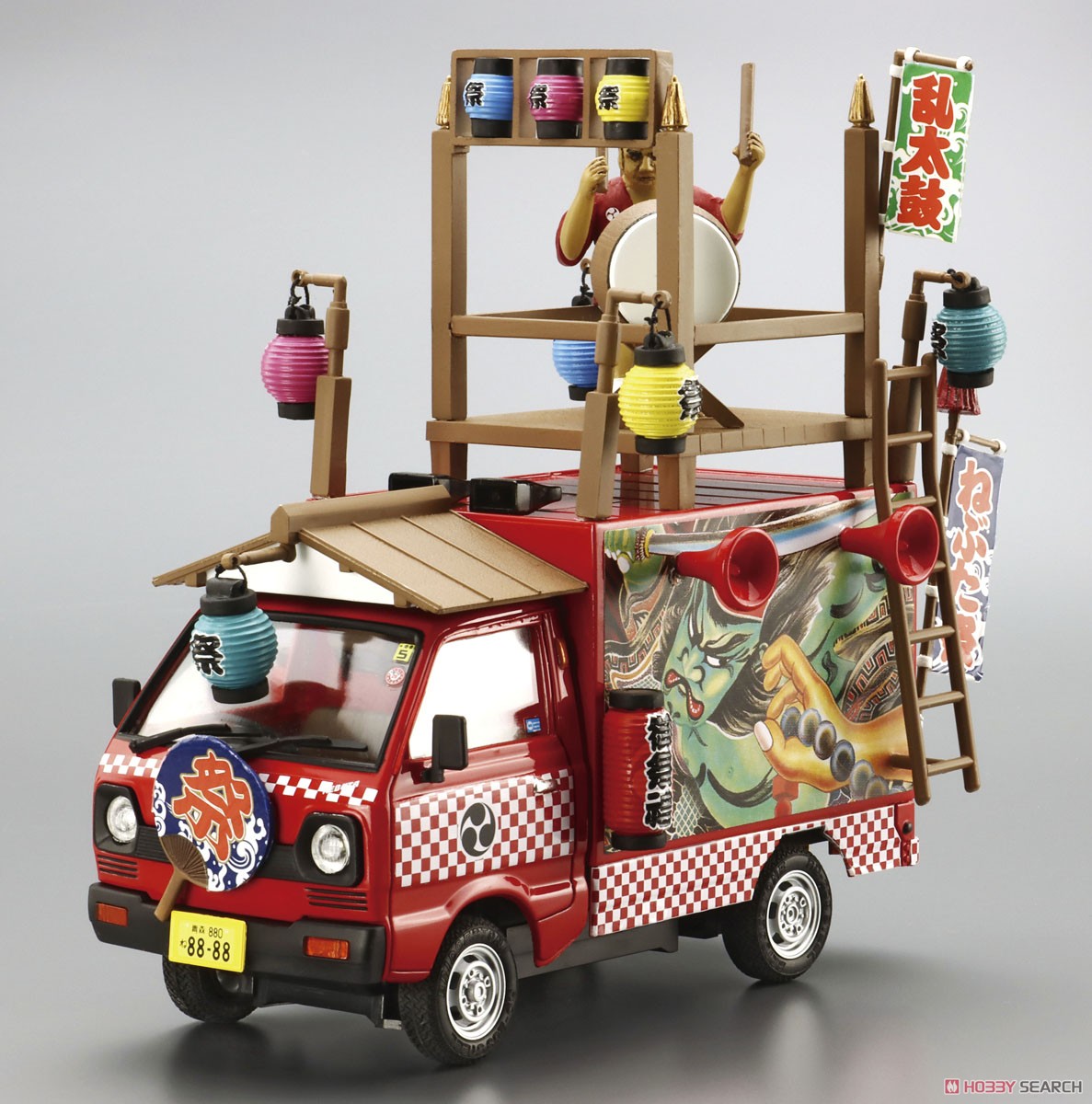 Moving Stall 1/24 Scale Omatsuri Wasshoi (Model Car) Model Kit
