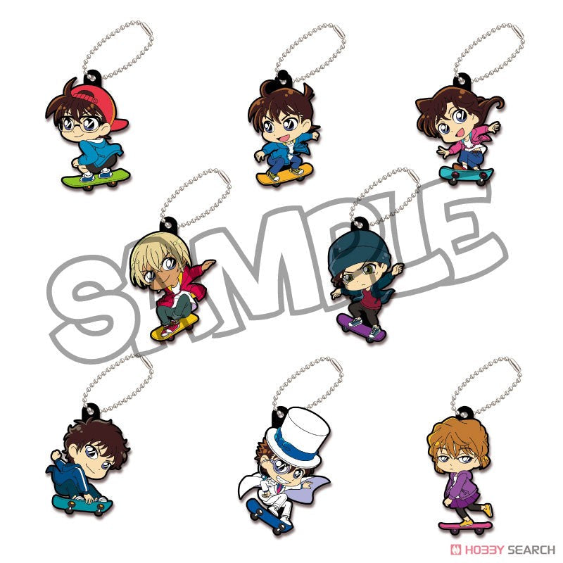 Detective Conan Trading Rubber Key Ring (Pop) Blind Box – 1 Random Keychain, Japan Import
