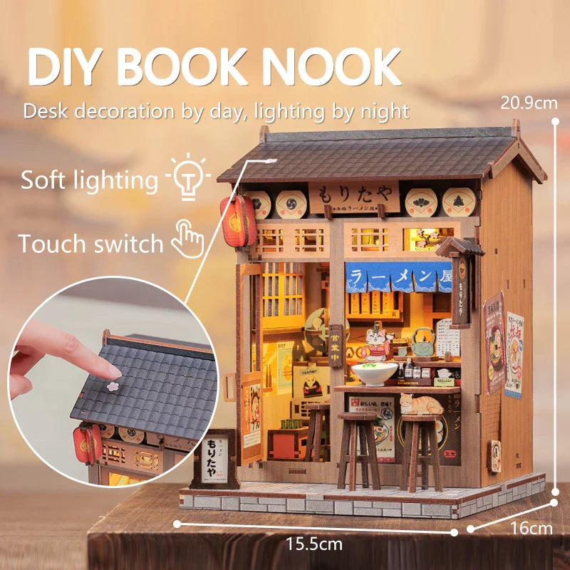 CUTEBEE DIY Book Nook Kit | Morita-Ya