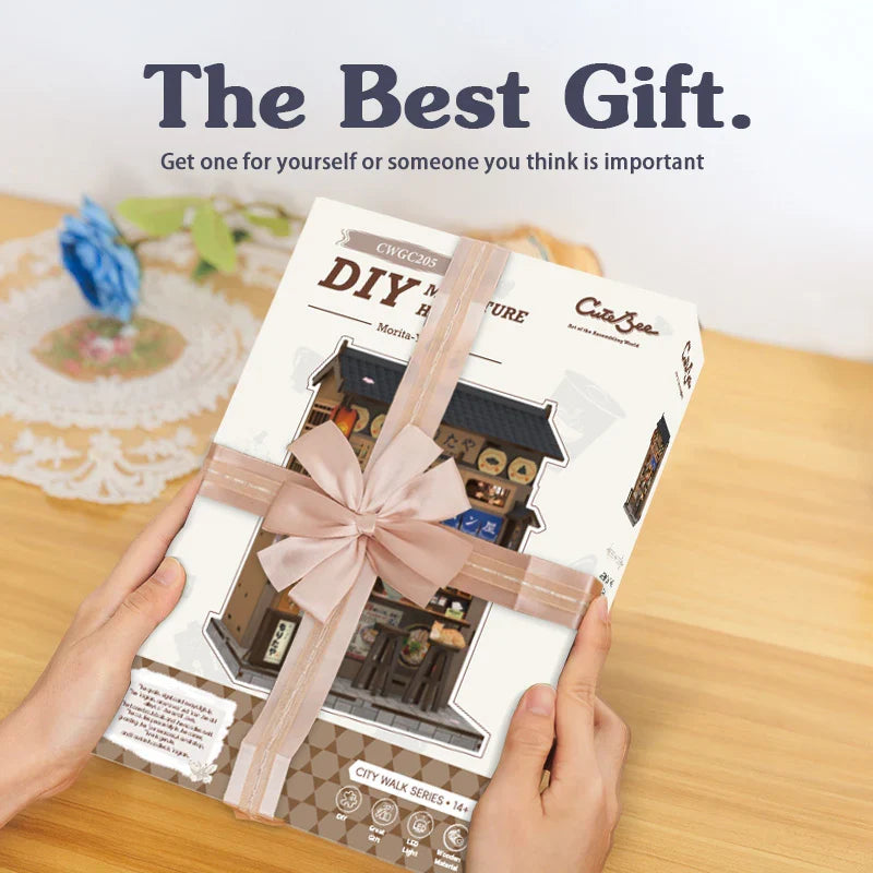CUTEBEE DIY Book Nook Kit | Morita-Ya