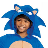 Kids Classic Sonic the Hedgehog Hooded Sonic Costume