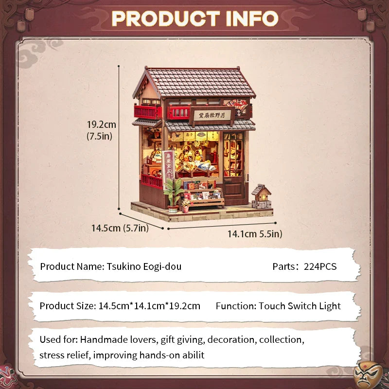 CUTEBEE DIY Miniature House | Tsukino Eogi-dou
