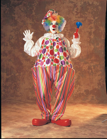 Adults Snazzy Clown Costume