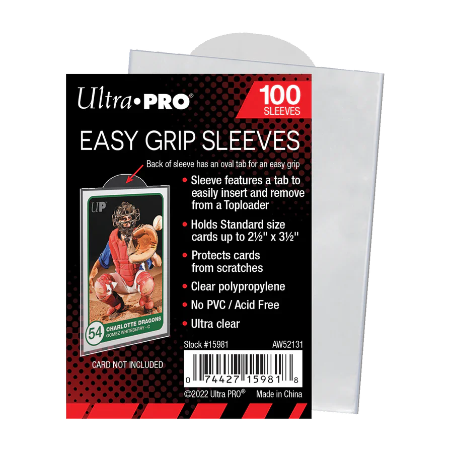 2.5" X 3.5" Easy Grip Card Sleeves (100ct)
