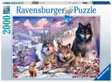 Puzzle:  Wolves in the Snow