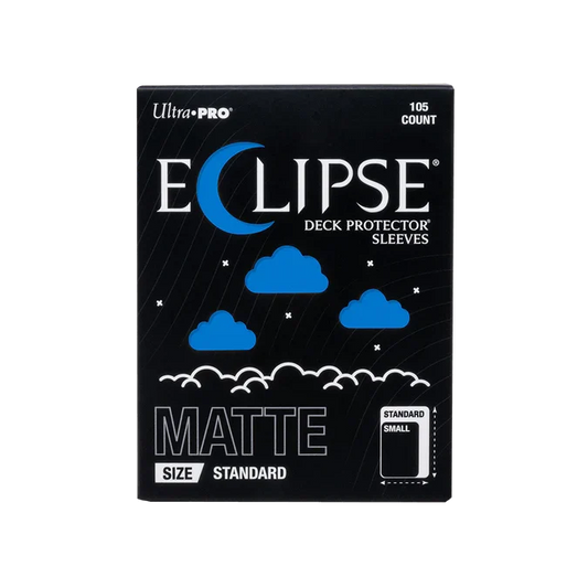 ECLIPSE® Matte Standard DECK PROTECTOR® Sleeves: Pacific Blue - 105ct