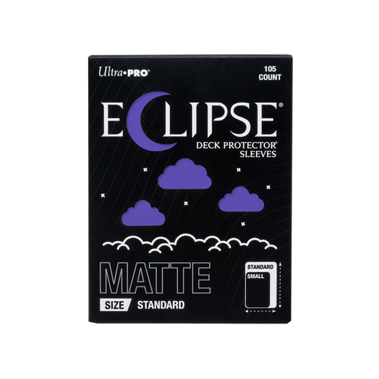 ECLIPSE® Matte Standard DECK PROTECTOR® Sleeves: Royal Purple - 105ct