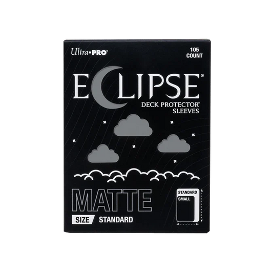 ECLIPSE® Matte Standard DECK PROTECTOR® Sleeves: Smoke Grey - 105ct