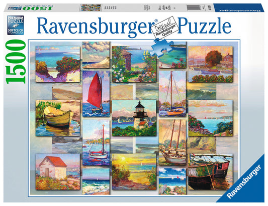 Puzzle: Coastal Collage