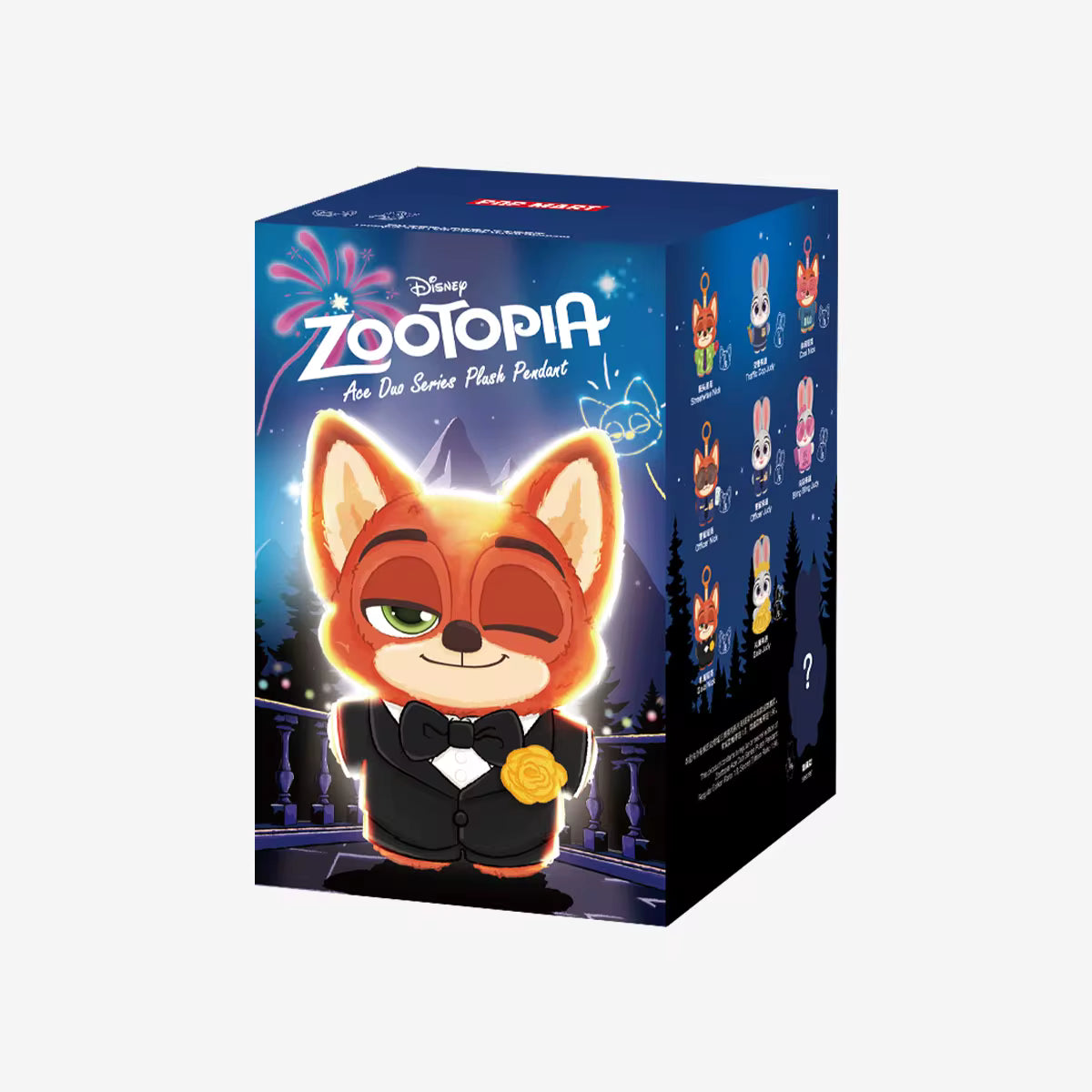 POP MART Zootopia Ace Duo Plush Pendant Blind Box